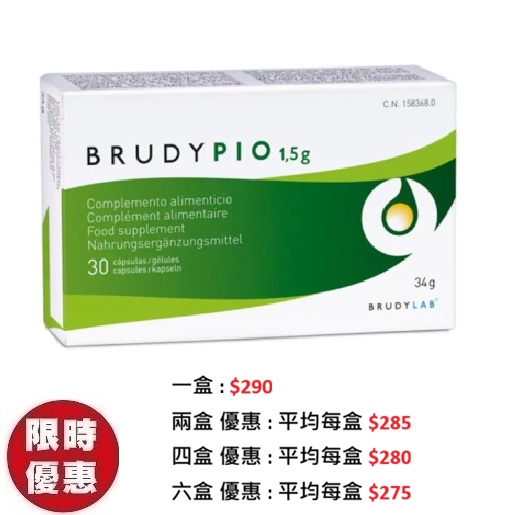Brudylab Brudy Pio 眼壓健 30粒/盒 | 專治高眼壓青光眼視神經修復護眼推薦