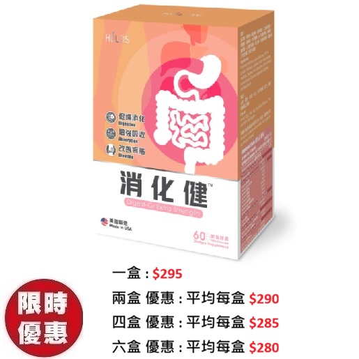 Holos 新活方消化健全效酵素配方60粒/盒 | 專治胃脹胃氣便秘腸胃不良推薦